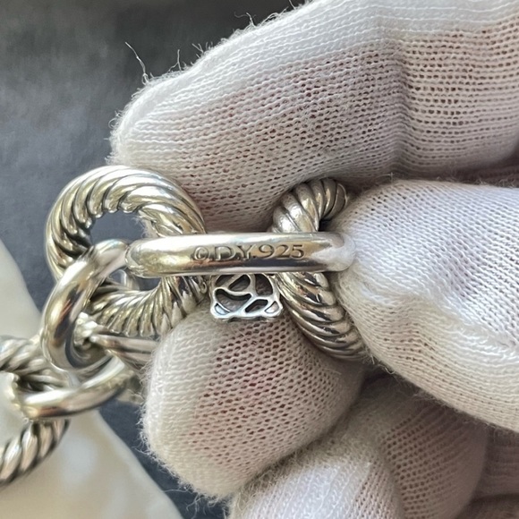 - David Yurman Oval Link Bracelet in sterling silver - Picture 6 of 8